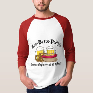 Camiseta Pretzeis dos pirralhos da cerveja alemães