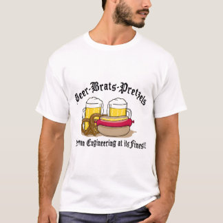 Camiseta Pretzeis dos pirralhos da cerveja alemães