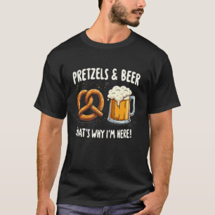 Camiseta Pretzel Beer Lover Roupa Funny Oktoberfest Beer Be