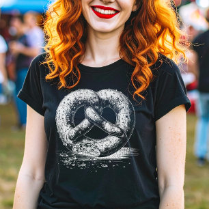 Camiseta Pretzel branco-Impressão