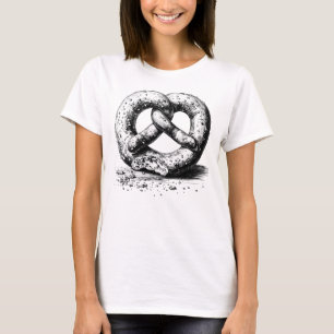 Camiseta Pretzel preto-Impressão