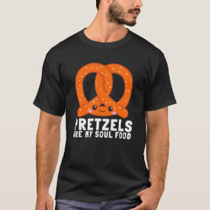 Camiseta Pretzel Pretzels E Pretzel Cobertos De Chocolate