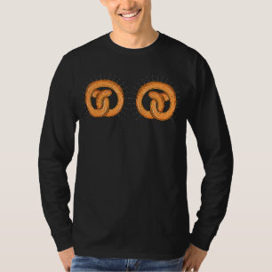 Camiseta Pretzels Costume Para Mulheres Pretzel Dia Engraça