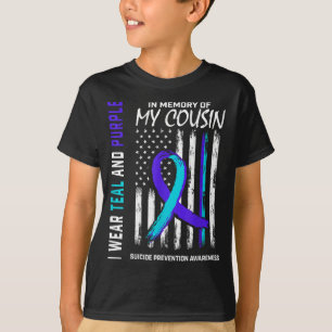 Camiseta Prevenção à Consciência do Suicídio de Primo em Me