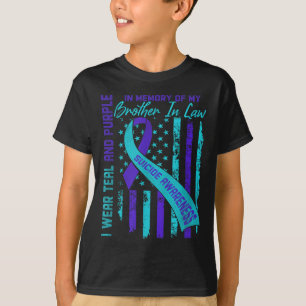Camiseta Prevenção à Consciência do Suicídio do Cunhado Amé