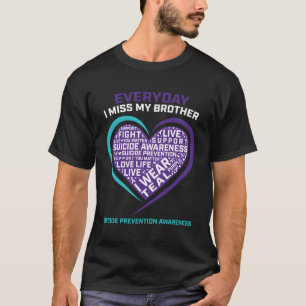 Camiseta Prevenção à Consciência Suicida Irmão Adorando Mem