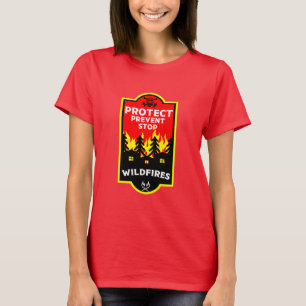 Camiseta Prevenção a incêndios florestais