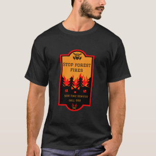 Camiseta Prevenção a incêndios florestais