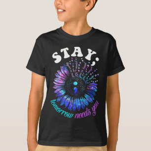 Camiseta Prevenção ao suicídio A permanência amanhã precisa