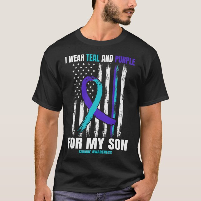 Camiseta Prevenção ao suicídio Mulheres Homens (Frente)