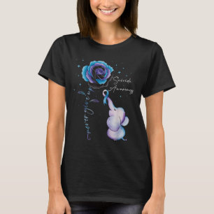 Camiseta Prevenção ao suicídio Sensibilização do Elefante G