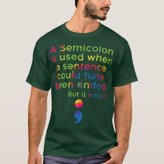 Camiseta Prevenção ao suicídio Sensibilização para a Depres