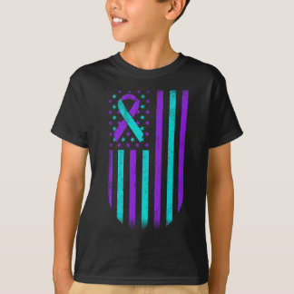 Camiseta Prevenção ao suicídio Sensibilização para o apoio