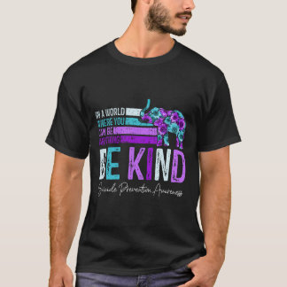 Camiseta Prevenção ao suicídio Sensibilização para o elefan