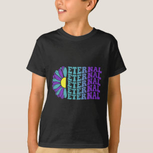 Camiseta Prevenção ao suicídio terno Sensibilização para a