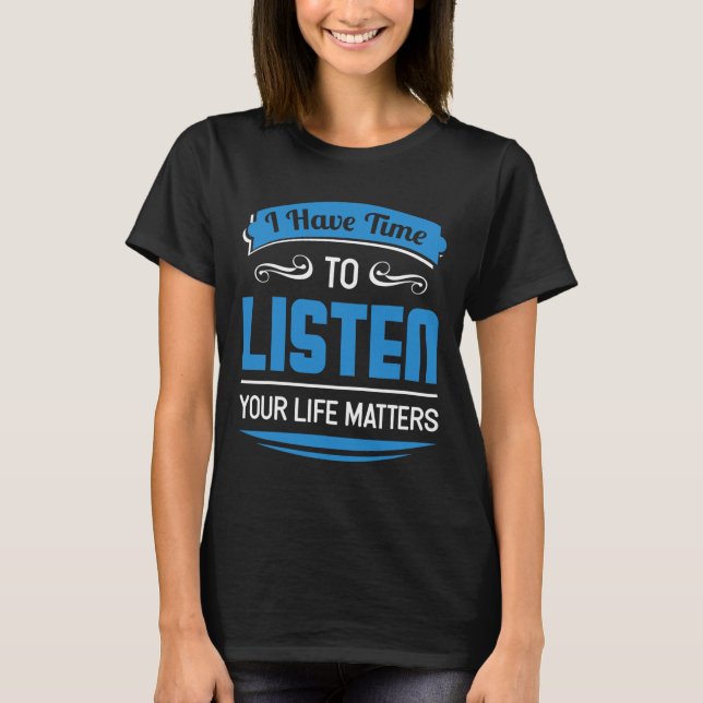 Camiseta Prevenção Conselheiro de Saúde Mental e Design  (Frente)