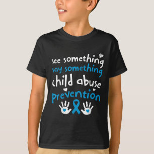 Camiseta Prevenção contra o abuso de crianças - Friso - Sen