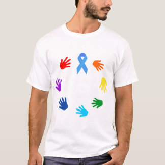 Camiseta Prevenção contra o abuso de crianças Sensibilizaçã