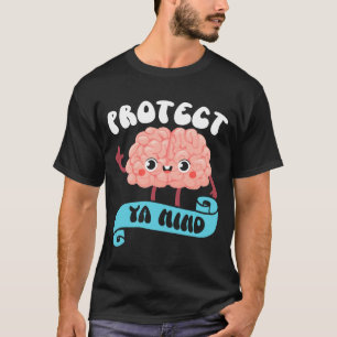Camiseta Prevenção da saúde mental masculina conscientizaçã