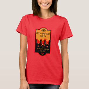 Camiseta Prevenção de Incêndios Florestais