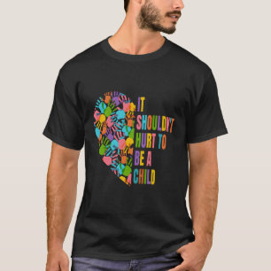 Camiseta Prevenção do Abuso Infantil Mês Sensibilização