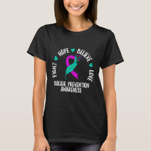 Camiseta Prevenção do Suicídio Conscientização Saúde Mental