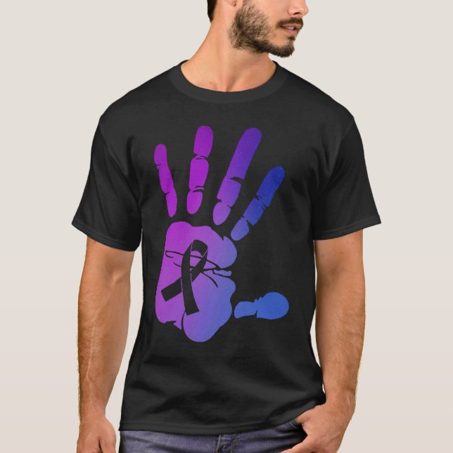 Camiseta Prevenção do suicídio dos homens (Frente)