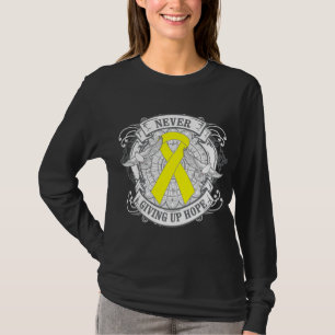 Camiseta Prevenção do suicídio nunca que dá acima a