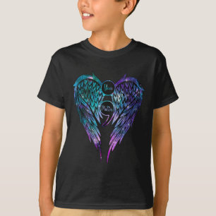 Camiseta Prevenção Suicida Sensibilização Seu Anjo Asas Em