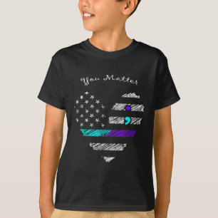 Camiseta Prevenção Suicida Sensibilização Suicida Caminhada