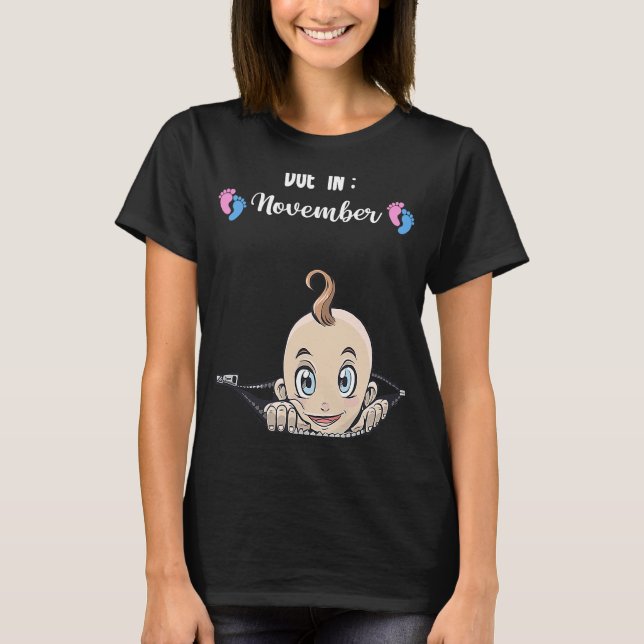 Camiseta Prevenir durante a gravidez (Frente)