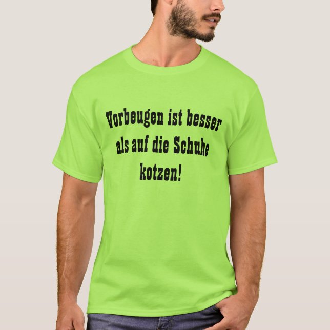 Camiseta Previnem é mais bom (Frente)