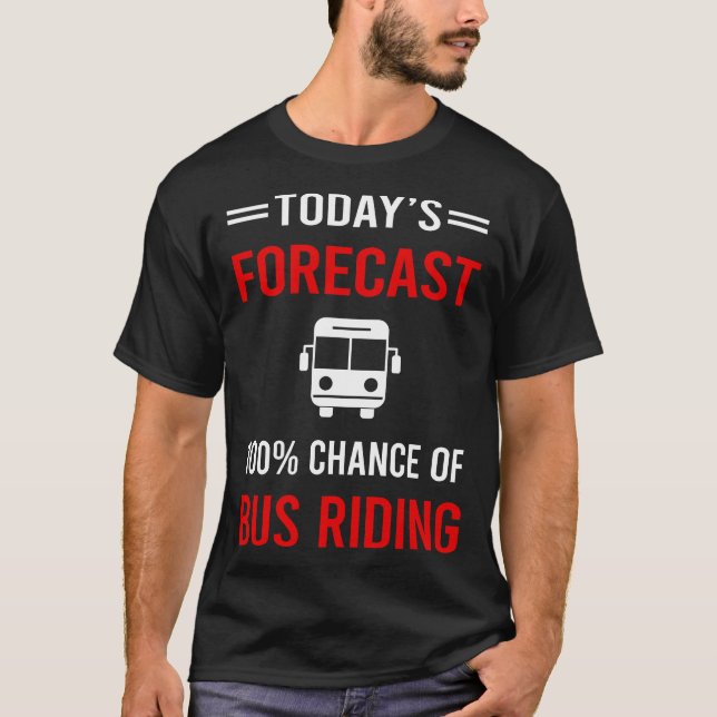 Camiseta Previsão de Barramento Hoje (Frente)