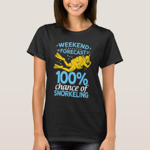 Camiseta Previsão De Fim De Semana 100 Possibilidade De Sno