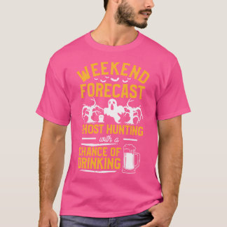 Camiseta Previsão De Fim De Semana Caça-Fantasmas Com Uma P