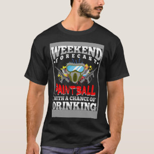 Camiseta Previsão de Fim de Semana - Camadas de Reprodução