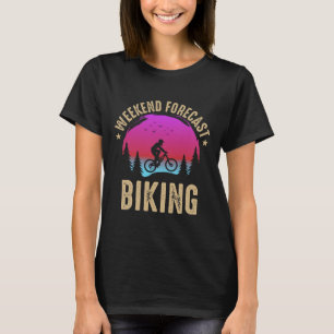 Camiseta Previsão de fim de semana Ciclismo Mountain Biking