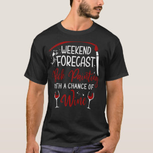 Camiseta Previsão de Fim de Semana - Pintura Rock Com Oport