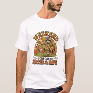 Camiseta Previsão de Final de Semana Futebol e Sonecas Guax