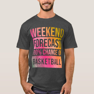 Camiseta Previsão De Fins De Semana Incrível E Engraçada De
