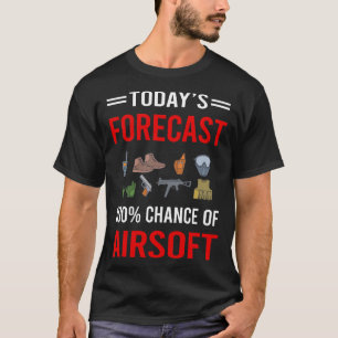 Camiseta Previsão de Hoje para Airsoft