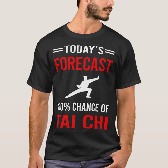 Camiseta Previsão de Hoje Tai Chi (Frente)