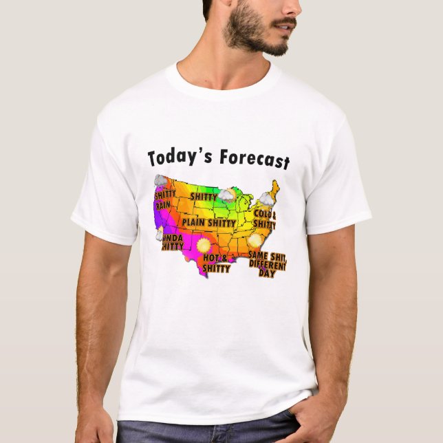Camiseta Previsão de tempo (Frente)