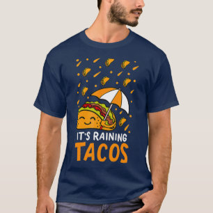 Camiseta Previsão de Terça-Feira do Taco Meican Taco Chove