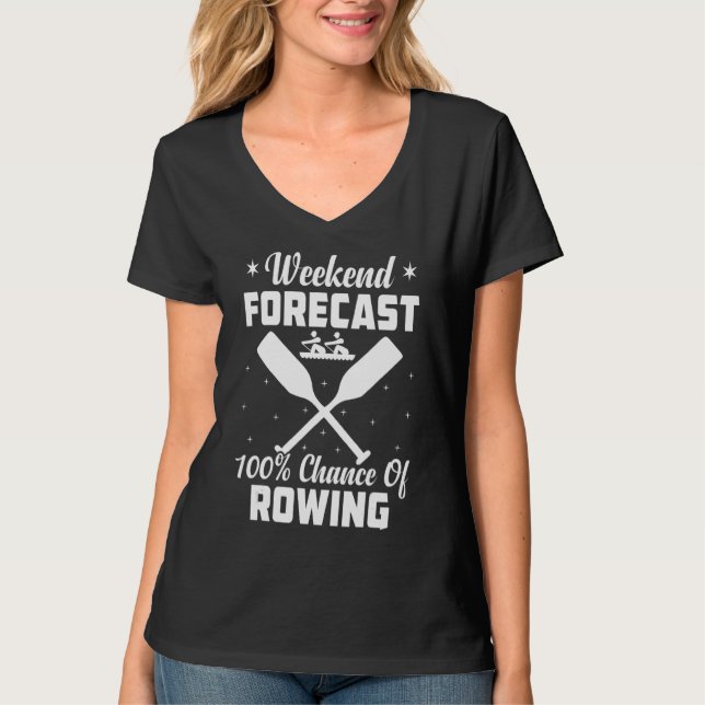 Camiseta Previsão Do Fim De Semana 100% De Possibilidade De (Frente)