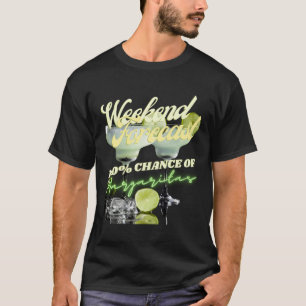 Camiseta Previsão Do Fim De Semana 100% De Possibilidade De
