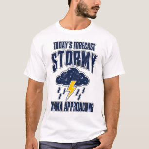 Camiseta Previsão do Tempo Drama Tempestade Halloween Grupo