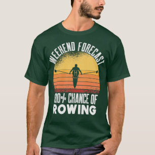 Camiseta Previsões do Fim de Semana do Barco Funny 100 Chan