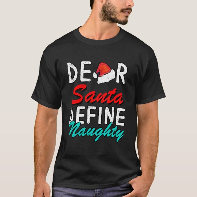 Camiseta Prezados Papais noeis definem malvado — Design de  (Frente)