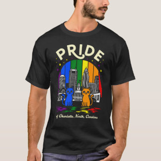 Camiseta Price of Charlotte City North Carolina Rainbow Fla